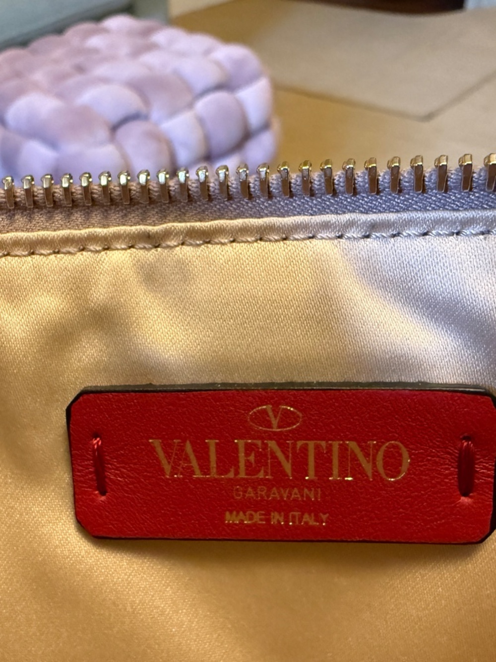 Valentino Quilted Rockstud clutch bag - Picture 3 of 6
